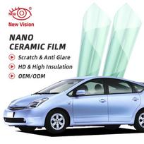 1mX2m IRR100% HD Nano Ceramic Car Windshield Window Films High Rejection Tint Front Rear Glass Solar UV Protection Sticker Foils IR05100