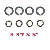 23654-64010 8 vnt. Kuro purkštuko tarpinės remonto komplektas 1KZ 2C 3C 2L 3L TOYOTA dyzeliniams transporto priemonėms Hiace Lite Ace Land Cruiser Prado 1SET