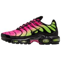 Nike Air Max Plus kvėpuojantys palaikantys bėgimo bateliai Unisex rožiniai žali DM0032-027 41