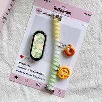 Gorgeous Scrunchie Strap for Xiaomi Smart band 10 9 8 NFC Elastic stretchable brecelet pulseira correa for Xiaomi Mi band 10 9 8 mi band 10