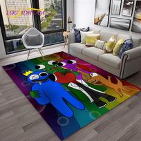 Game R-Rainbow Friends Cartoon  Area Rug,Carpet for Home Living Room Bedroom Sofa Doormat Decor,kid Play Non-slip Floor Mat Gift 40x60cm