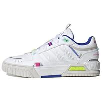 Adidas Neo D-Pad Oda Patogūs Madingi Neslystantys Atsparūs Dilimui Lengvi Žemi Krosiniai Batai Unisex Sportbačiai Balti Mėlyni HP2673 38