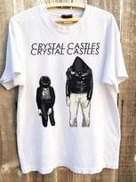 Crystal Castles Grupės Marškinėliai Gerbėjų Dovana Retro Stiliaus Vasaros Naujas Retro Laisvalaikio Unisex Madingi Y2K Marškinėliai S black