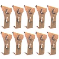 Simple to Use Brick Hangers for Festival Decoration Snugs Fit on Most Brick Set of 10 Home and Outfoor Accessory 1