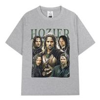 Hozier Juokingas Memas Aragornas Grafinis Marškinėlis Unisex Moterims Hip Hop Harajuku Trumpomis Rankovėmis Marškinėlis Medvilninis Laisvas Marškinėlis S