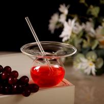 Kūrybingas UFO kokteilių taurė Baro restorano stikliniai indai Stalo reikmenys Skraidanti lėkštė Smoothie sulčių puodelis Japonijos virtuvė Sauso ledo meno lėkštė 150-450ml