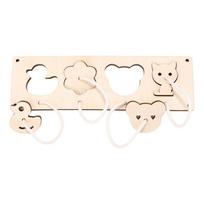 Baby Montessori Busy Board DIY Wooden Elements Parts Accessoires for Kids Baby Education Hourglass Shoe Maze Gearsbrain game Toy