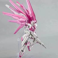Naujas HG 1/144 ZGMF-X10A Freedom Pirmaklasis Ver Vyšnių Žiedų Spalvų Schemos Mecha Surinkimo Modelis Anime Veiksmo Figūrėlės Dovana No sticker pink