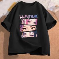 Kpop Demon Hunters T Shirt Comfort Colors Tee Men and Women Shirt Gift for Kpop Fan Mira Rumi Joey Idol Group Huntrix Merch Tops S juoda