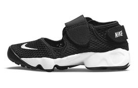 Nike Air Rift Neslystantis Amortizuojantis Atsparus Dilimui Kvėpuojantis Žemas Viršus Vaikams Bėgimo Batai Juodi Balti Unisex 322359-014 28