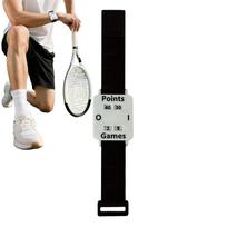 Tennis Score Keeper Wrist Band Big Screen Adjustable Counter Lightweight Wrist Score Keeper For Tennis Sports Training Accessory juoda