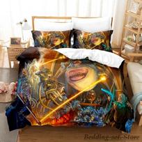 New M-Magic The Gathering Bedding Set Cartoon Anime three-piece set Adult Kid Bedroom Duvetcover Sets 3D Kawaii twin set Tool 70x133cm 2pcs