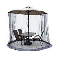Easy Installation Patio Umbrella Netting Breathable Gazebo Netting Outdoor Canopy Netting  Garden 230x300cm-alloy model