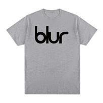 Blur Vintage marškinėliai Pūkuoti Grupės Britiško Roko Punk Muzikos Medvilniniai Unisex Marškinėliai Nauji Marškinėliai Moteriški Viršutiniai Drabužiai S