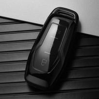 Transparent Black Tpu For Ford Mustang Edge Explorer Fusion Mondeo Kuka Remote Car Key Case Cover 3 4 Button Holder Accessories