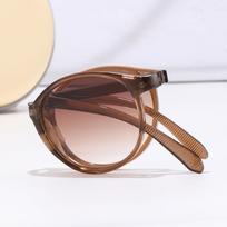 Fashion Foldable Ultra-Light Uv385 Sunglasses Women Cycling Motor Eyelasses Men Outdoor Sport Portable Fold Sunglass Eyewear