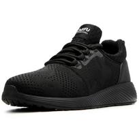 Lightweight Breathable Safety Shoes Men Anti-smash Anti puncture Work Shoes Security Sneakers Steel toe shoes Comfort Non-slip 36