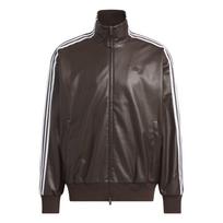 Adidas Originals dirbtinės odos laisvo kirpimo striukė Unisex Juoda KQ5473 M