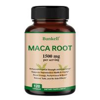 Maca Root 1500 Mg/serving Natural Energy Boost 120 Capsules 120 Capsules