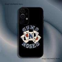Band G-Guns N Roses For Samsung Phone Case S26,S25,S24,S21,S22,S23,S30,Ultra,S20,Plus,Fe,Lite,5G Black Cover Samsung S235G