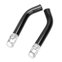 MTB Horn Mountain Bike Bar Ends Cycling Accessories Handlebar Ends Bicycle Grips Bicycle Rest raudona