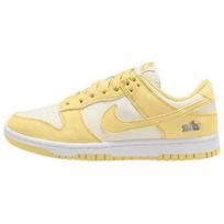 Nike Dunk Low viršutiniai riedlenčių batai Moteriški Balti Geltoni IO4244-104 38