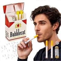Streso malšinimo aksesuaras Netikra cigaretė Mini muilo burbuliukų pūstuvėlis Burbuliukų lazdelės Atsipalaidavimas Gimtadienio Kalėdų vakarėlio dovana vyrams moterims