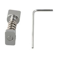 Fin Screw for Paddle Board with Spring Design gray