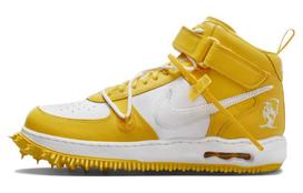 Nike Air Force 1 Mid Sp Off White Varsity Maize DR0500-101 35.5