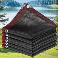 Outdoor Sun Protection Net Flower Breeding Greenhouse Shade Canopy Car Courtyard Balcony Sunscreen Nets Easy To Install Tear Resistant Sunshade 2x2m 6Pin