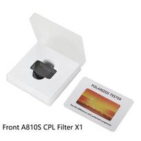 70mai brūkšniukui A810s CPL filtras HD objektyvas Apsauga nuo dulkių Anti Glare CPL filtras 70mai RC24 galinei kamerai CPL filtras 1pcs A810S CPL