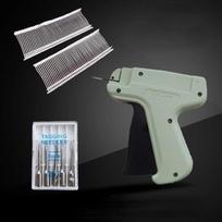 1000 Barbs +5 Needles Clothes Garment Price Label Tags Gun Marking DIY Apparel Tagging Guns Sewing Craft Tools Tag Gun žalia