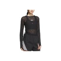 adidas S MESH LS TEE Juoda Moteriška KB7607 S