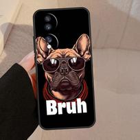 English Bulldog Pug For Honor 90 70 50 Lite Magic 5 Pro 8X 9X Phone Case For Honor X8a X9a X7a X6a X9 X7 X8 X9b Honor 70