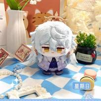 10cm Honkai: Star Rail Plush Sunday Feixiao Moze Lingsha Cute Plush Pendant Keychain Soft Cotton Dolls Toys Birthday Gift 10CM