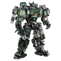 1403 vnt. Didelis Mecha Warrior statybinių kaladėlių rinkinys Koviniai robotai Veiksmo figūrėlės Modeliai Suaugusiems Paaugliams Surinkti žaislai Dovanos Berniukams