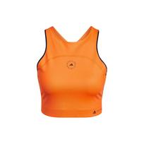 Adidas By Stella McCartney TruePace Running Crop Top Women's Orange HB6088 XL