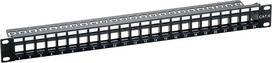KEYSTONE panelis 1U-19" 24 porti MELNS