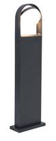 Pastatomas lauko šviestuvas Lutec Fele, 13.5W, LED, IP54, tamsiai pilka sp., 7.5 cm x 70 cm