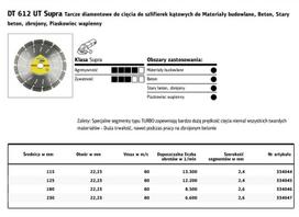 K.SHIELD DIAM. SEG.230mm x 2.6mm x 22.2mm DT612UT