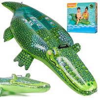 Pripučiamas plaustas Bestway Crocodile, 152 cm x 71 cm