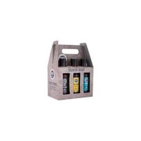 2K Men's Essential Brews Set - vyriškas kūno ir plaukų priežiūros rinkinys, 3 x 150 ml