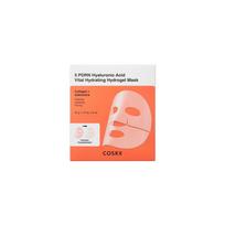 COSRX 5 PDRN Hyaluronic Acid Hydrogel Mask - intensyviai drėkinanti ir odą atgaivinanti hidrogelinė veido kaukė, 34 g