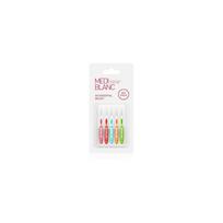 MEDIBLANC Interdental Pick-brush Mix interdental brushes - 5 skirtingų dydžių tarpdančių šepetėlių rinkinys