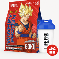 Life Pro Whey Protein Dragon Ball Super Limited Edition Goku 1.8kg  + Dovana