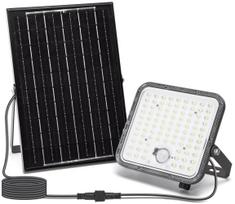 Aigostar - LED Pritemdomas saulės prožektorius su jutikliu LED/120W/3,4V IP66 + nuotolinis pultas