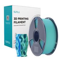 Sunlu PLA+ Silk Dual Color Filament (blue-green) | PLA+ Silk DC Blu G | 6933582315610