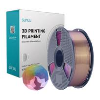 Sunlu PLA+ Silk Forth-Color Filament (blue-purple-red-gold) | PLA+ Silk FC BPRG | 6933582322281