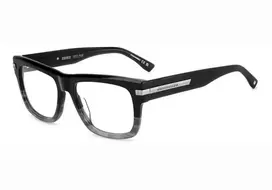 DSquared2 D2 0163 XOW/17 BLK GREYHORN 54 – Akinių rėmeliai Vyrams