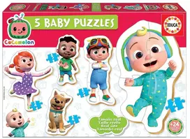 Pirmoji dėlionė vaikui 5in1